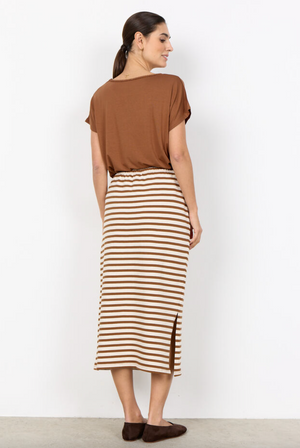 SC - Fidelia skirt - toffee stripe
