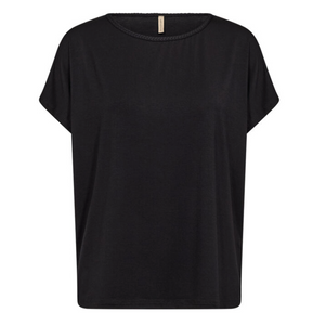 SC - Marica braid tee - black