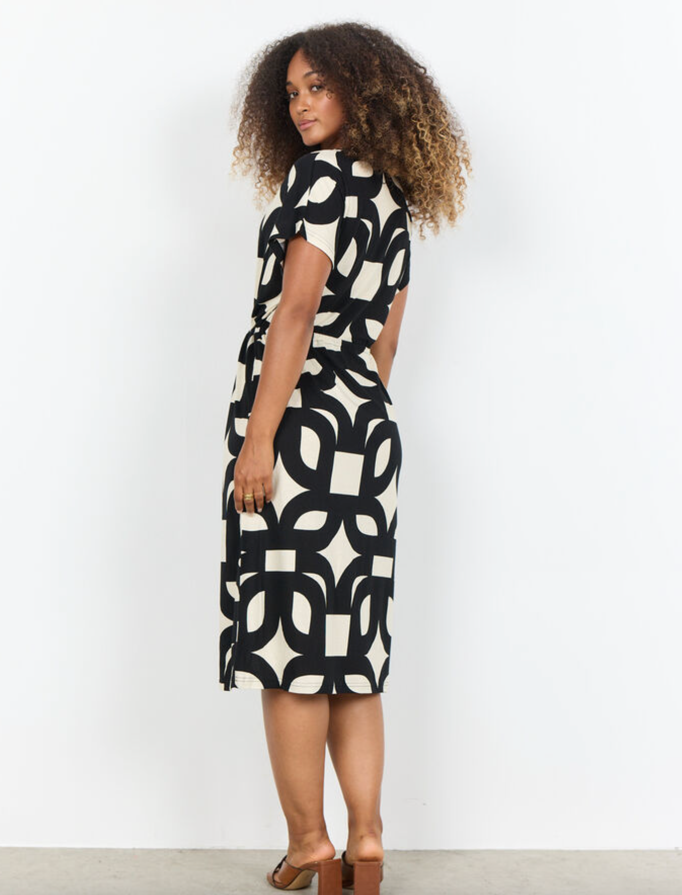 SC - Felicity dress - black combi