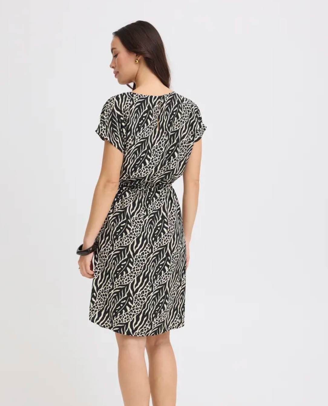 BY - Joella dress - black graphic