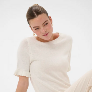KA - Lindsay knit pullover - chalk
