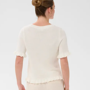 KA - Lindsay knit pullover - chalk