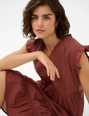KA - Valerie dress - henna