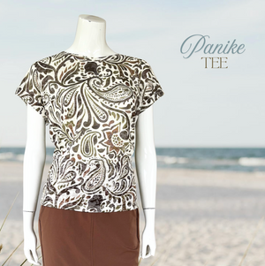SC - Panike tee - olive/tan combi