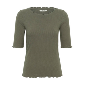 CR - Ribba tee - mulled basil