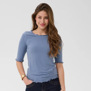 CR - Ribba tee - stonewash