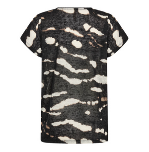 SC - Aretha top - black combi