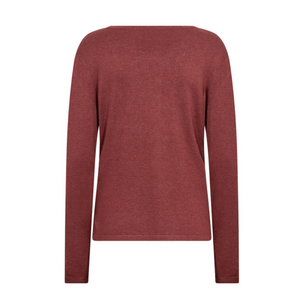 SC - Dollie pullover - oxblood melange