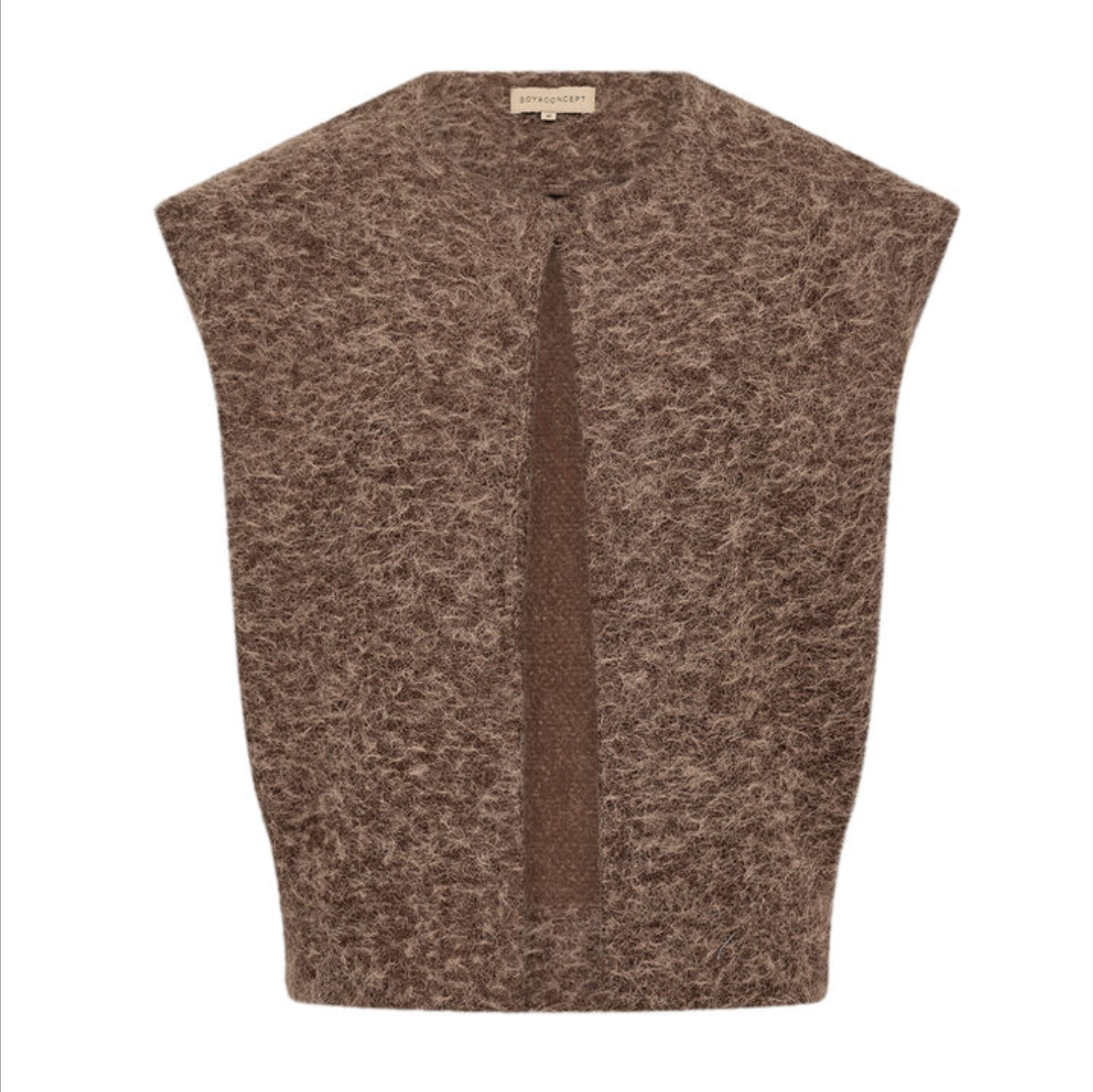 SC - Hira vest - chocolate plum melange