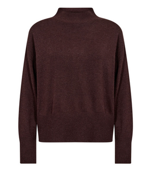 SC - Hannele sweater - chocolate plum