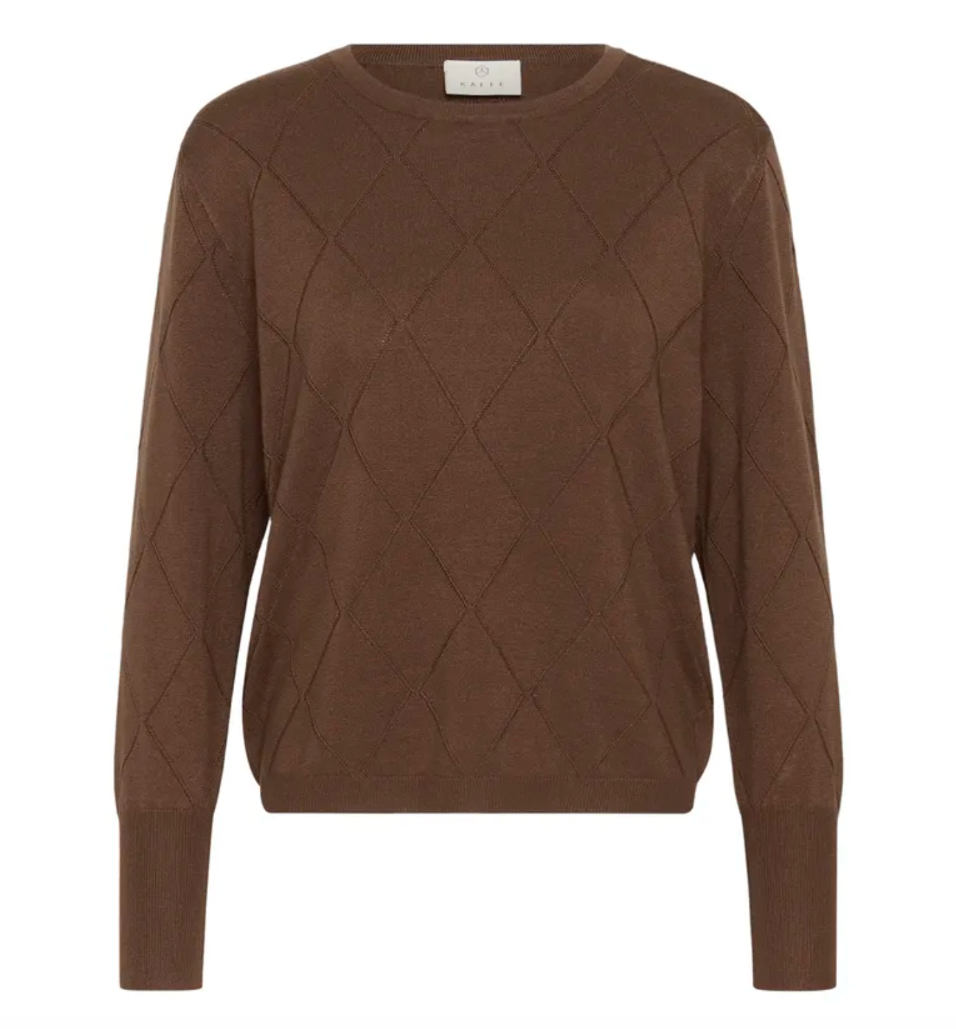 KA - Lizza argyle pullover - carafe