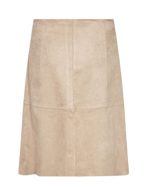 SC - Hudda faux suede skirt