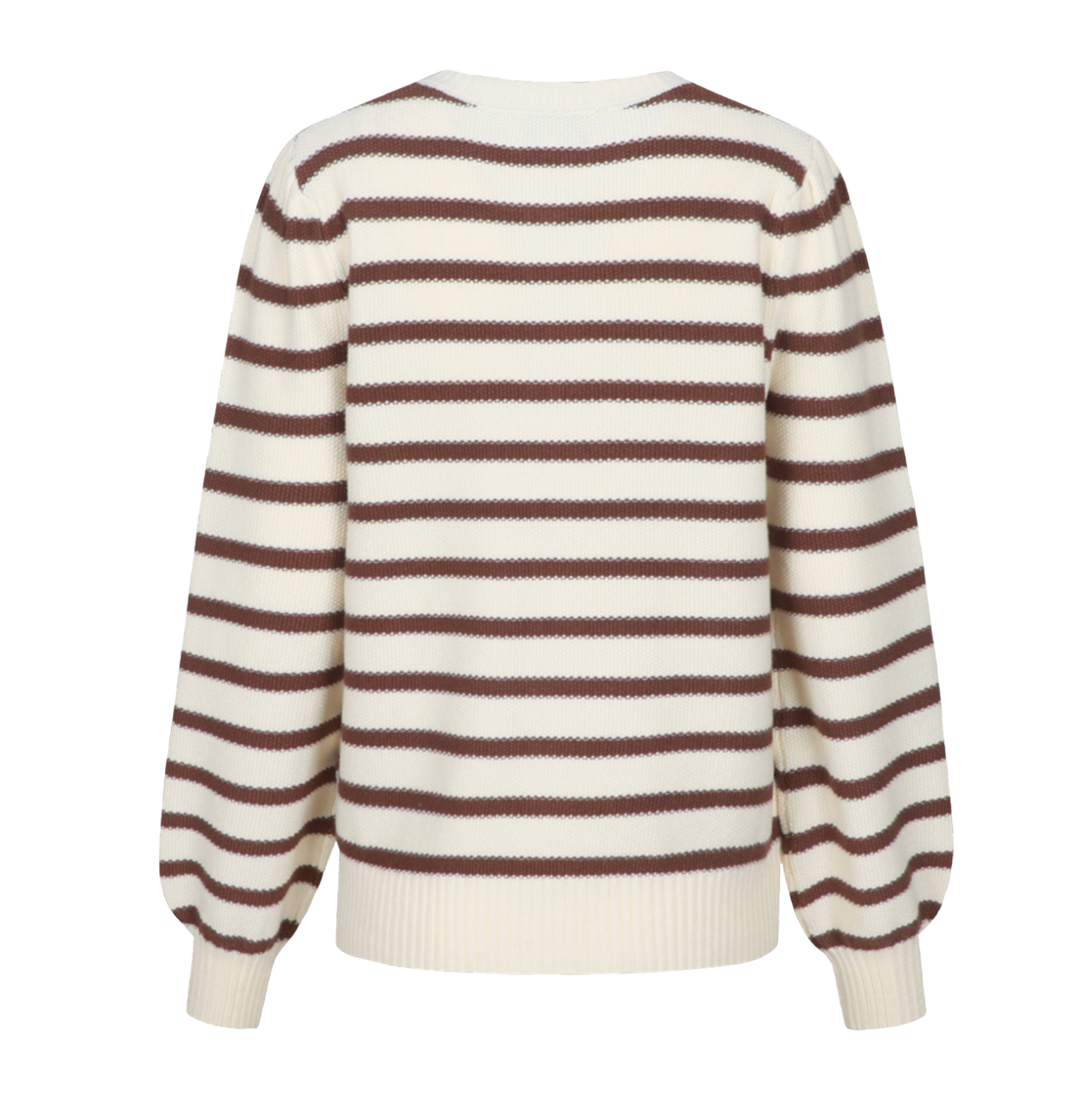 CS - Aimy knit cardigan - mocha stripe