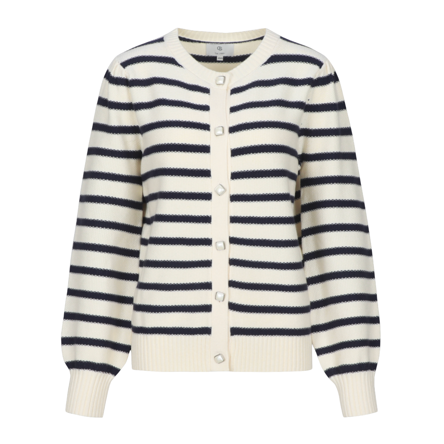 CS - Aimy knit cardigan - indigo stripe
