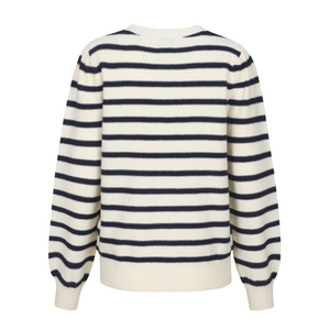 CS - Aimy knit cardigan - indigo stripe