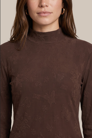 CS - Turtle top - mocha brown