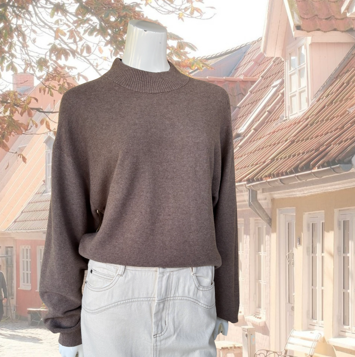 FR - Kasja pullover - rain drum melange