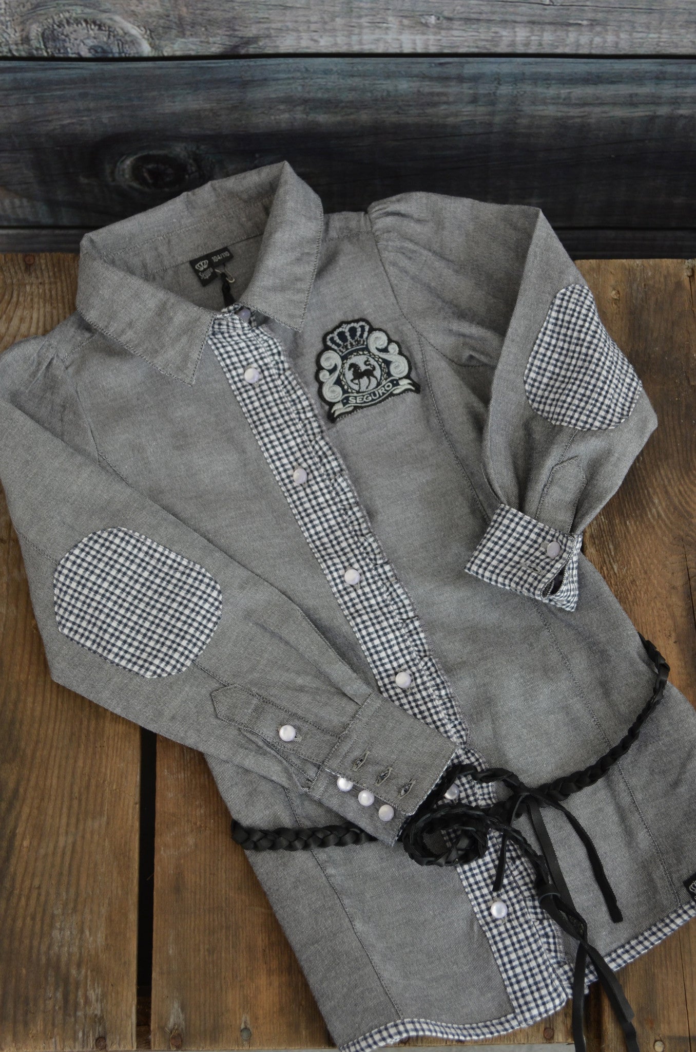 Seguro belted blouse