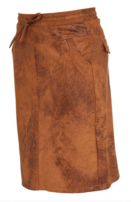 DS - Vintage leather skirt