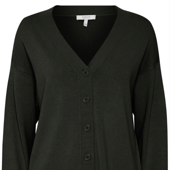 Black v neck cardigan ladies best sale