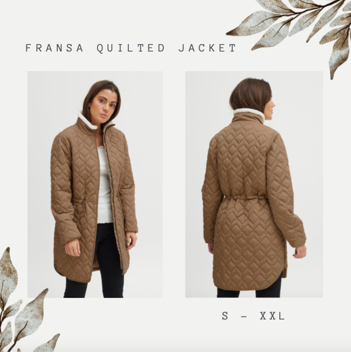 FR - ladies quilted jacket